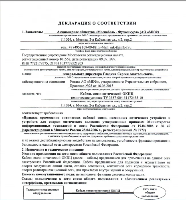 Декларация ОКПЦ